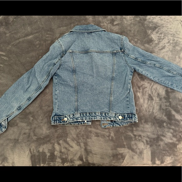 Zara light Denim Jean Jacket Size XS - Picture 2 of 2